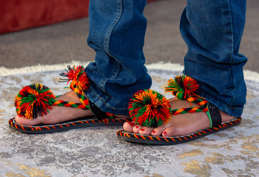 Baluchi Chappal for Women – Handmade Chawat | Traditional footwear = Buy Online in Pakistan