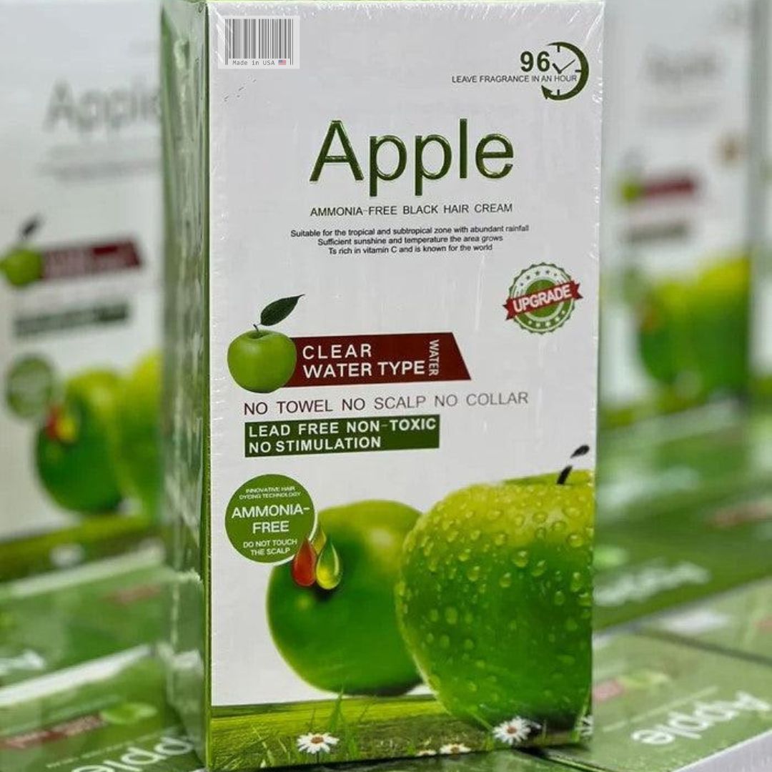 Apple Hair Colour 72 & 96 – Dark Brown / Natural Dark | 100% Original Ammonia-Free