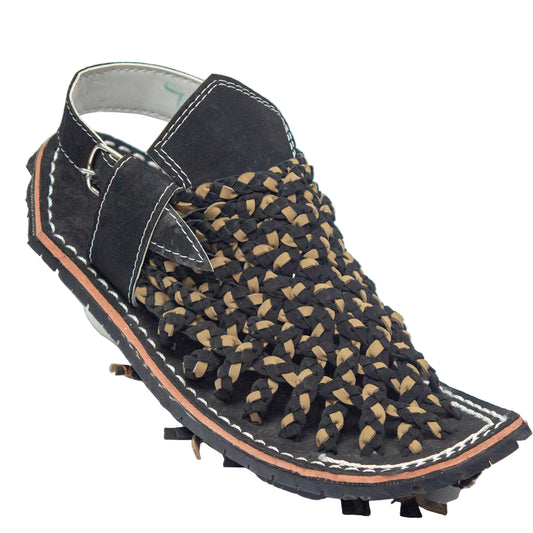 Balochi Chawat Sandal for Men – Suede Leather | Style 6