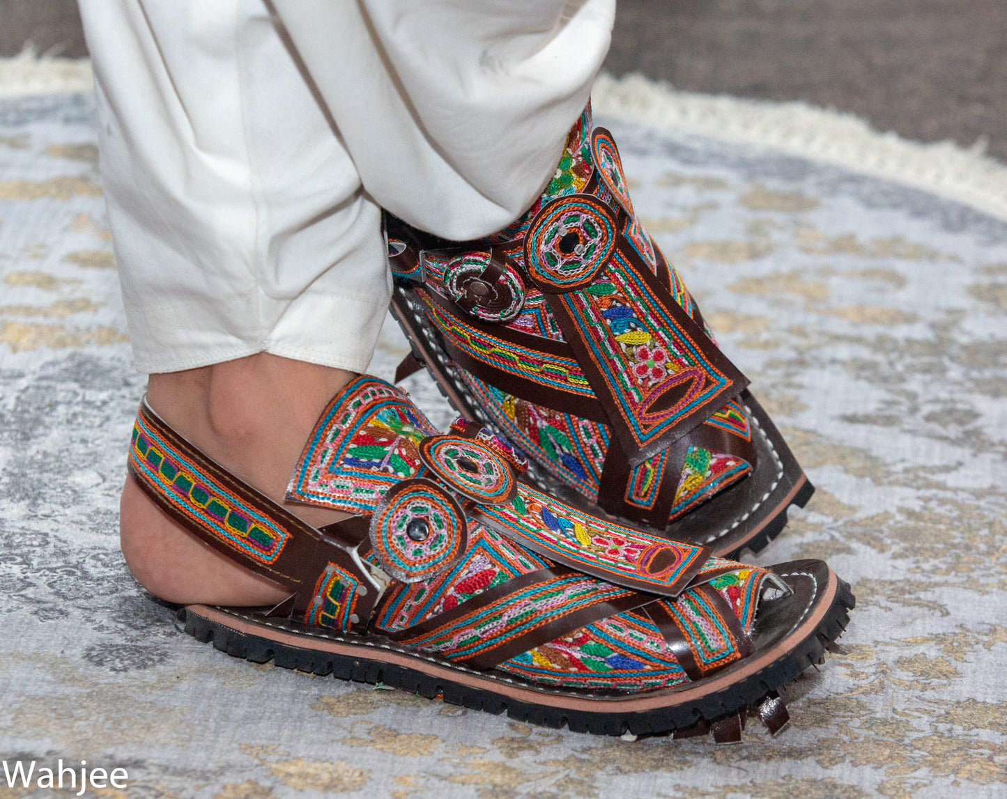 Balochi Chawat Sandal for Men – Premium Leather | Style 9