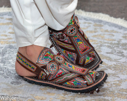 Balochi Chawat Sandal for Men – Premium Leather | Style 9