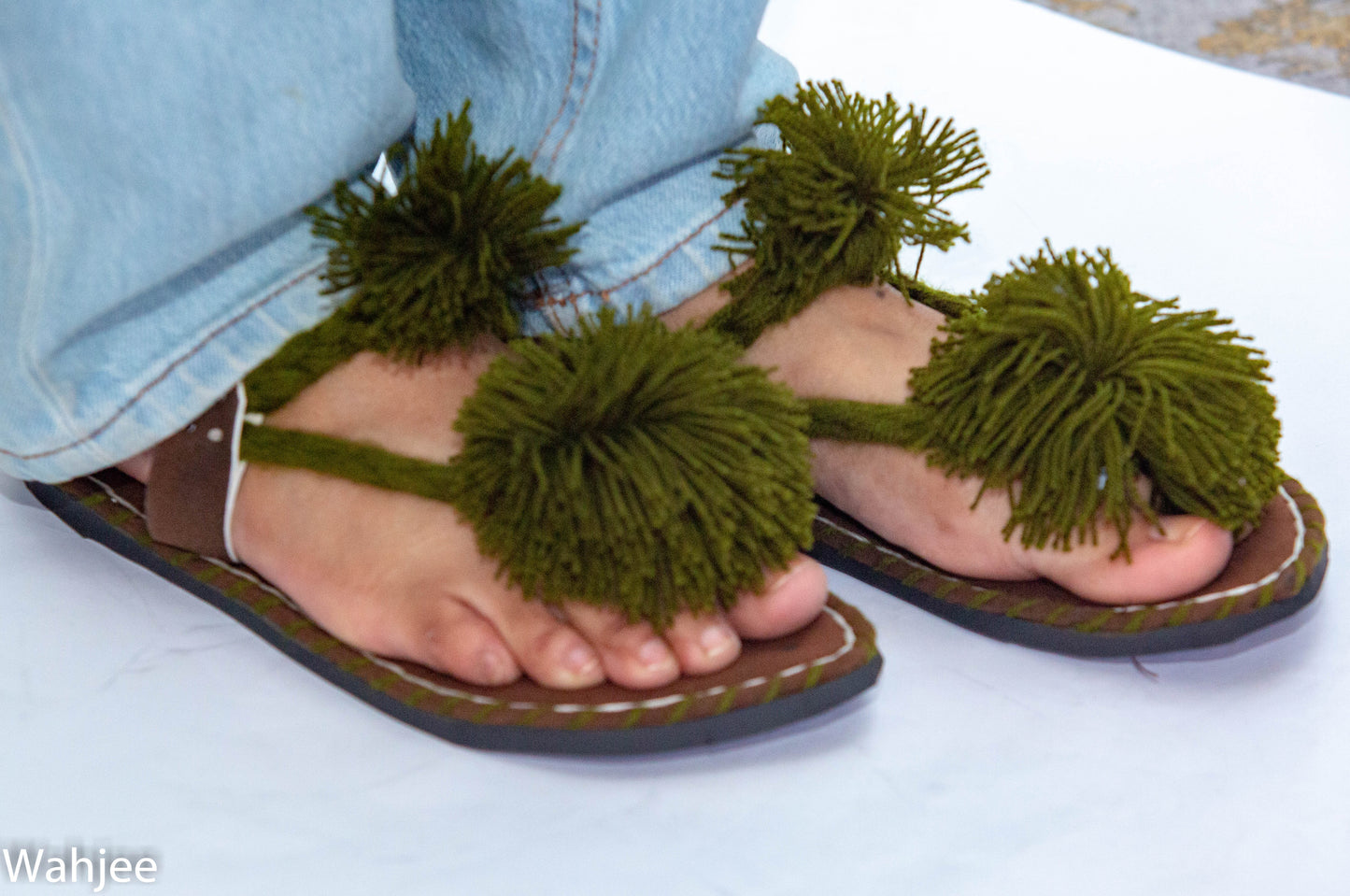 Women's Balochi Chawat Chappal – Handmade | Multi Color