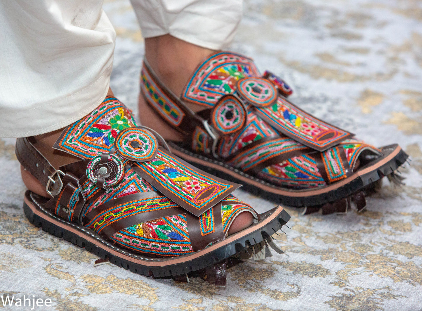 Balochi Chawat Sandal for Men – Premium Leather | Style 9