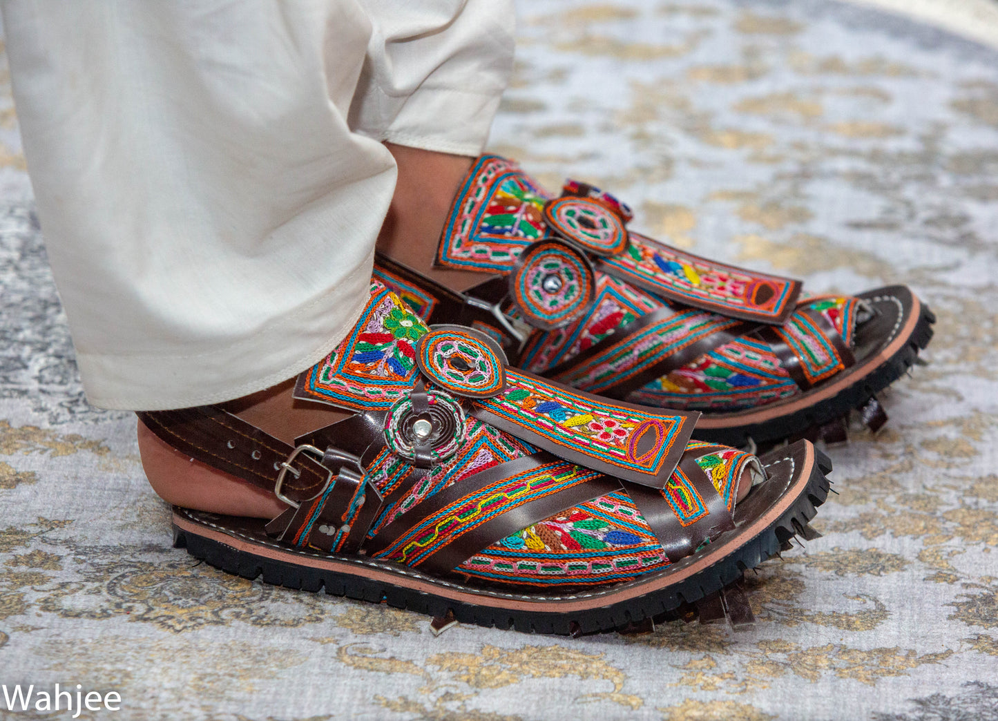 Balochi Chawat Sandal for Men – Premium Leather | Style 9