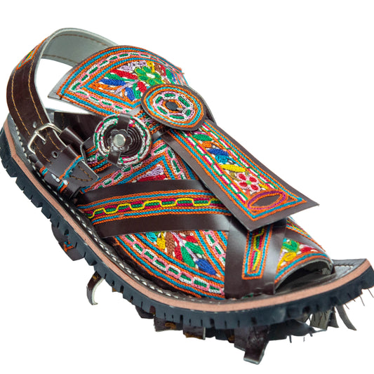 Balochi Chawat Sandal for Men – Premium Leather | Style 9