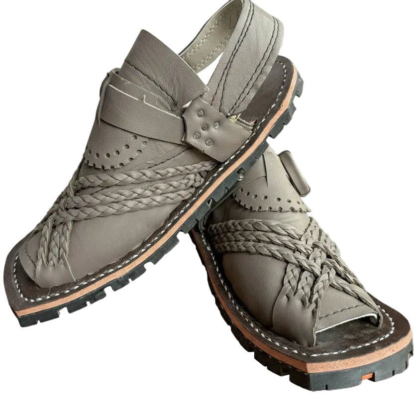 Traditional Balochi Chappal Chawat – Men’s  | Wahjee Classic Balochi Chappal Chawat for Gents