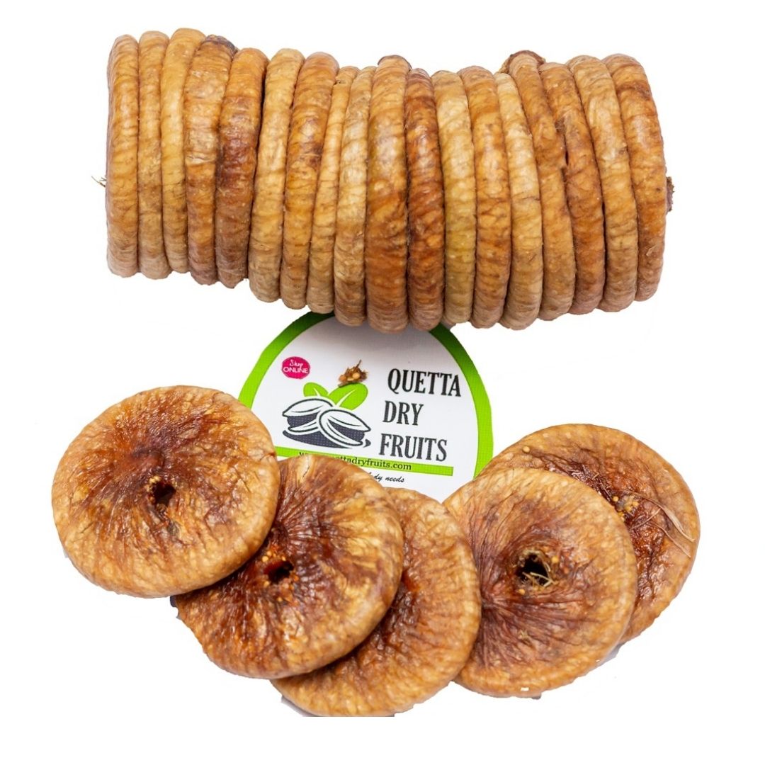 Organic Jumbo Figs (Anjeer انجیر) – Naturally Dried, Tender & Juicy | Premium Quality by Quetta Dry Fruits