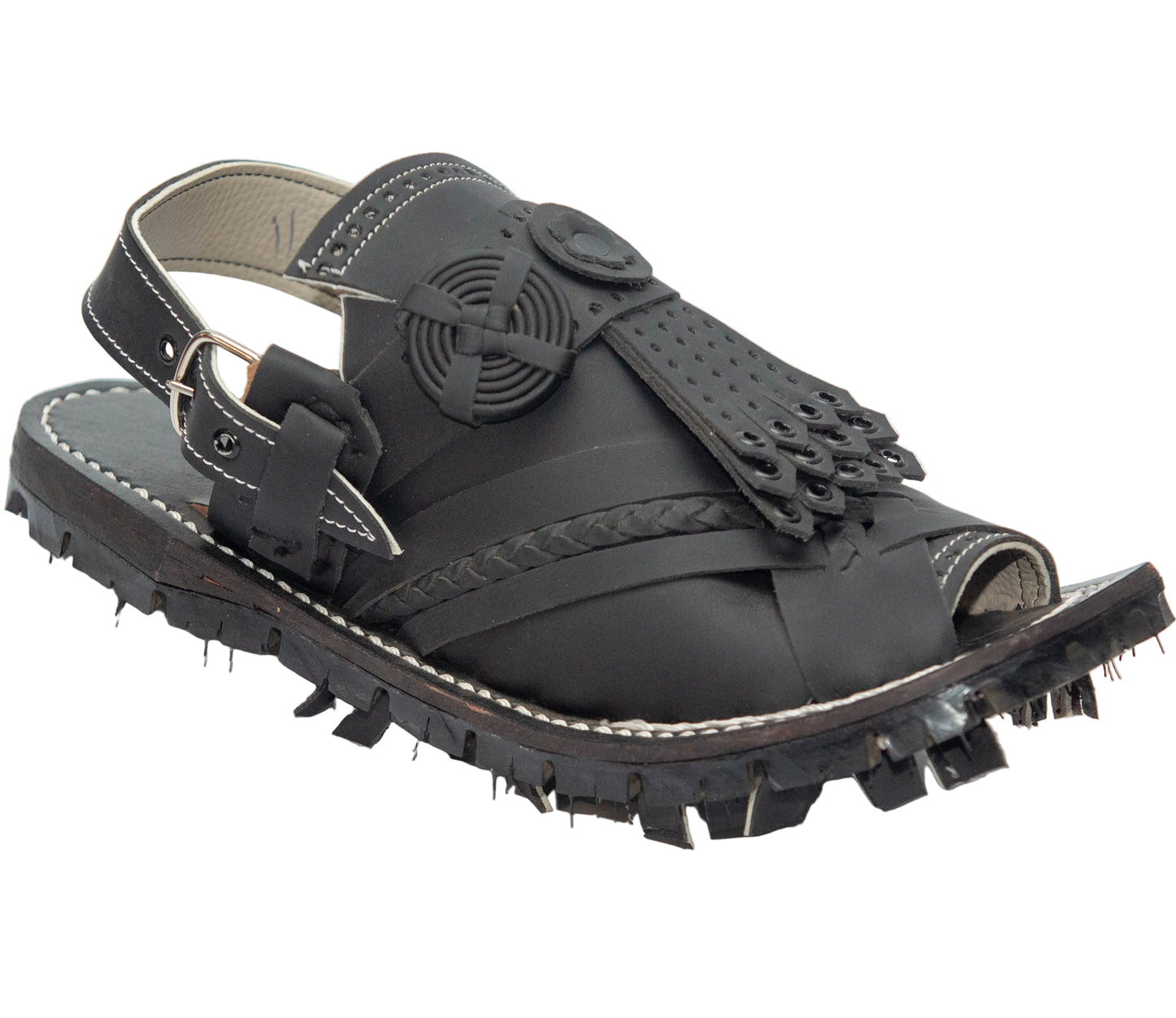 Balochi Chappal / Sandal – Chawat – Gents – Suede / Sabar Leather – Soft Insole
