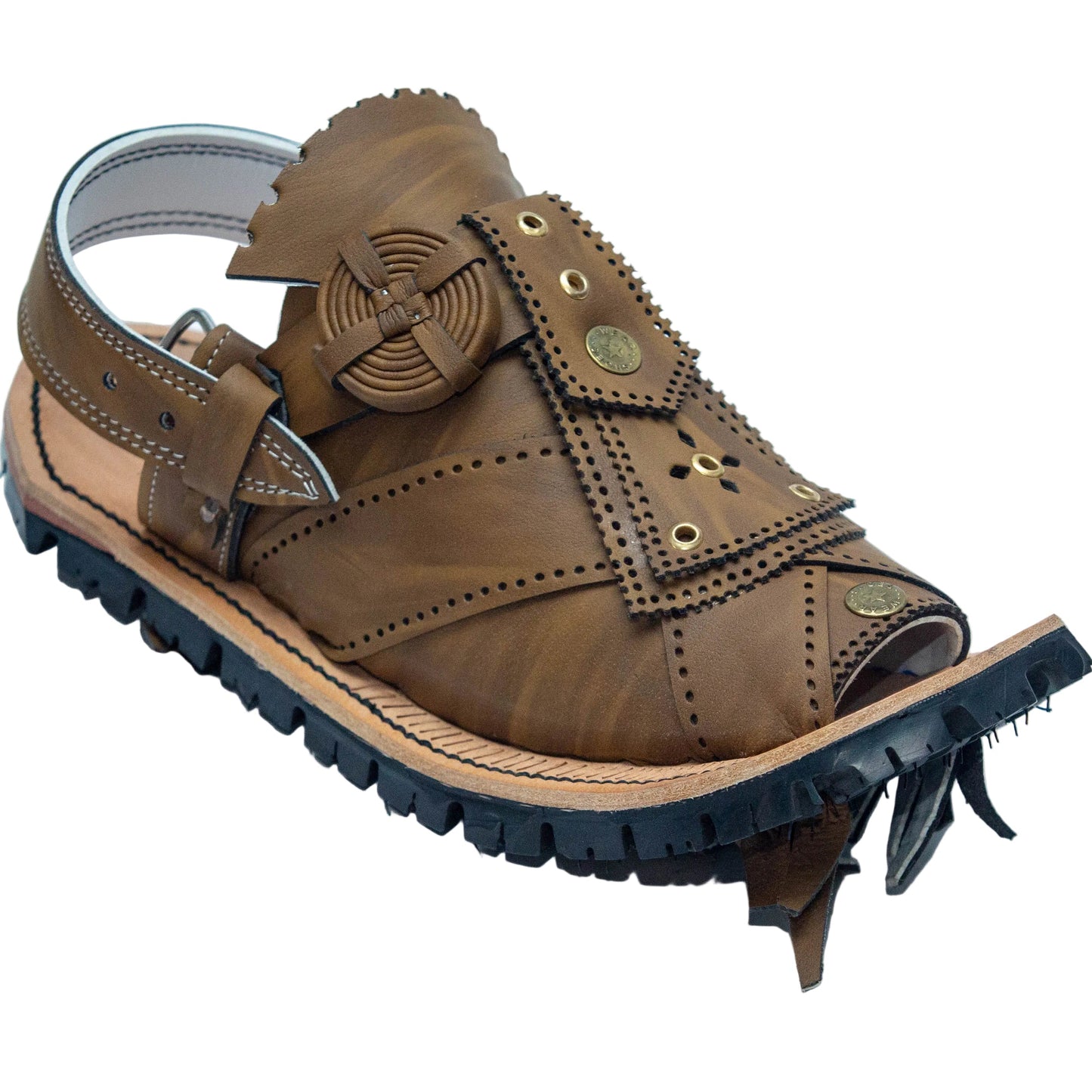 Traditional Balochi Chawat Sandal for Men | Balochi Chawat Comfort Sandal – Suede | Classic Chawat Balochi Sandal