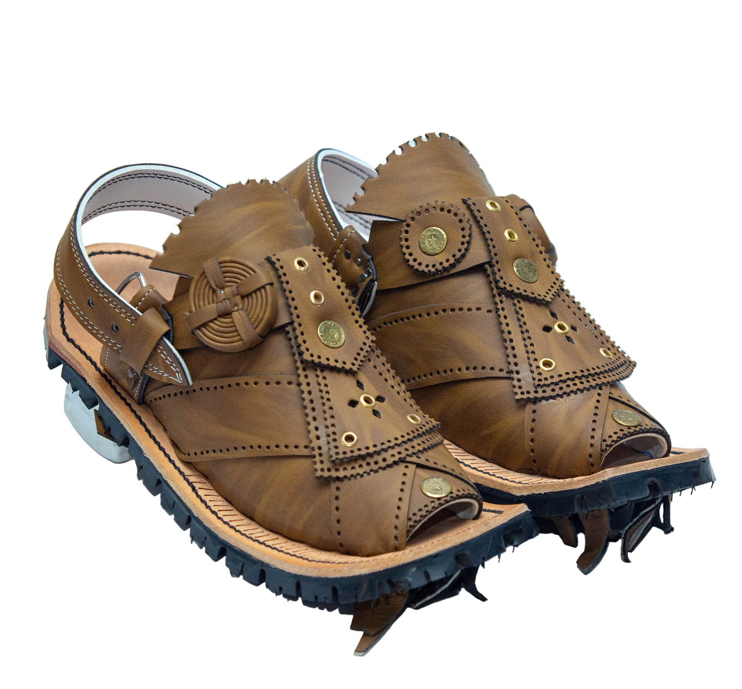 Traditional Balochi Chawat Sandal for Men | Balochi Chawat Comfort Sandal – Suede | Classic Chawat Balochi Sandal