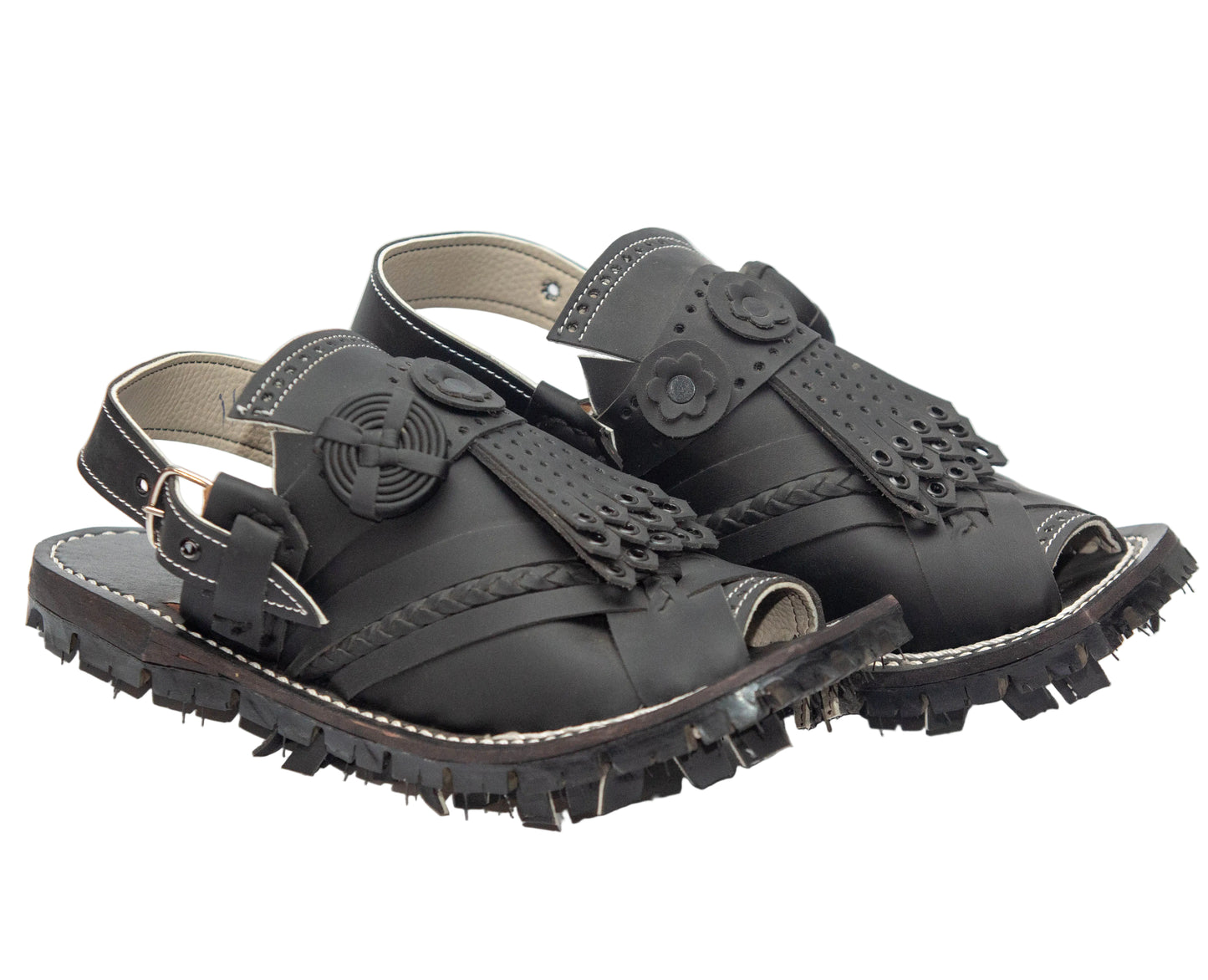 Balochi Chappal / Sandal – Chawat – Gents – Suede / Sabar Leather – Soft Insole