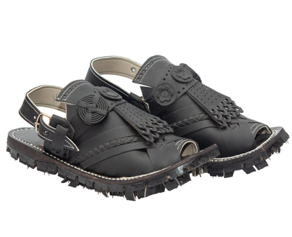 Balochi Chappal / Sandal – Chawat – Gents – Suede / Sabar Leather – Soft Insole