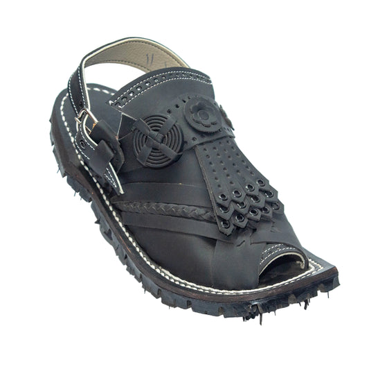 Balochi Chappal / Sandal – Chawat – Gents – Suede / Sabar Leather – Soft Insole