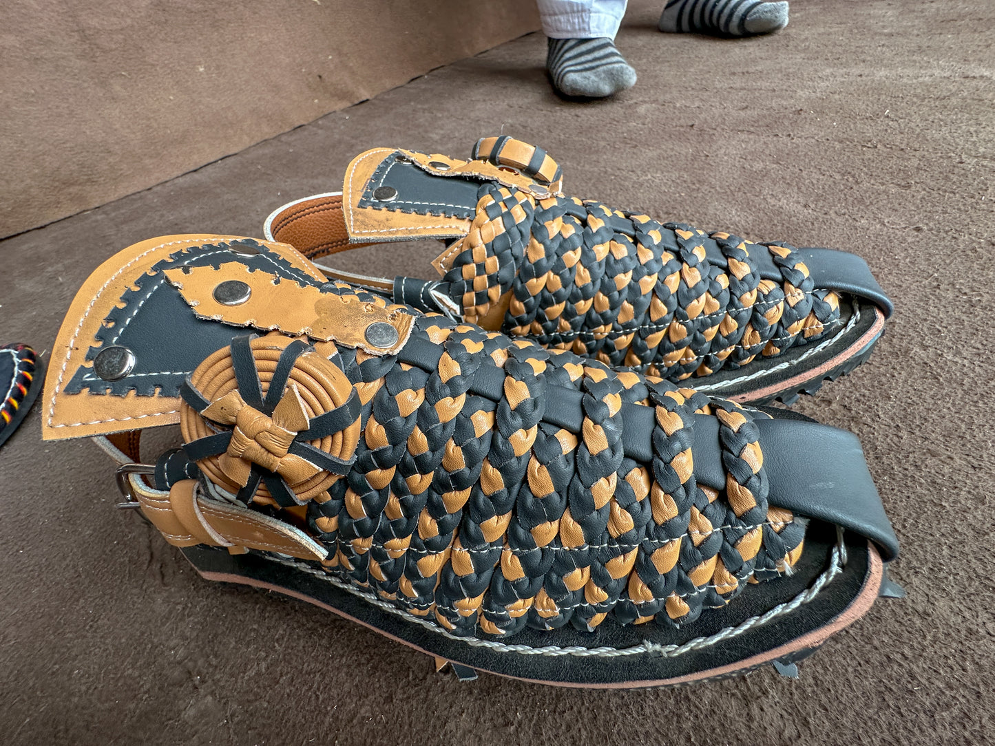 Balochi Chawat Sandal for Men – Classic Suede | Style 5