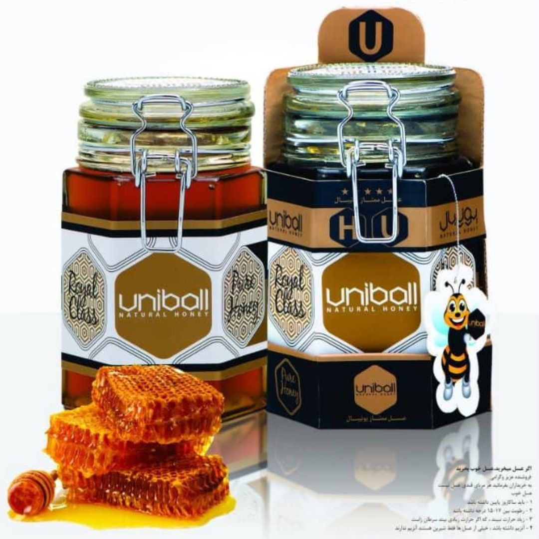 Uniball Pure Natural Honey Jar – Premium Quality Honey in Pakistan | Wahjee Store