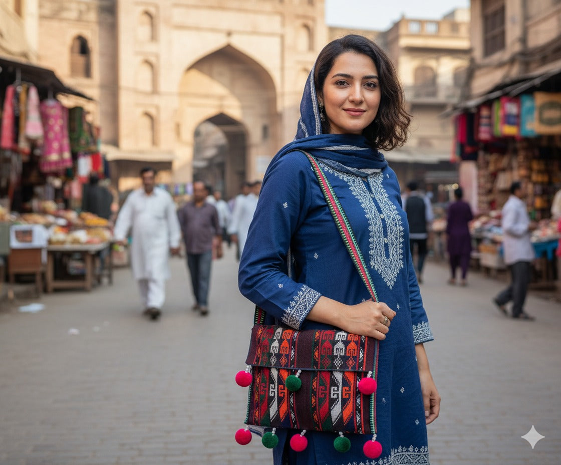 Shoulder bag | Handmade| Balochi | Cross body bag | Traditional