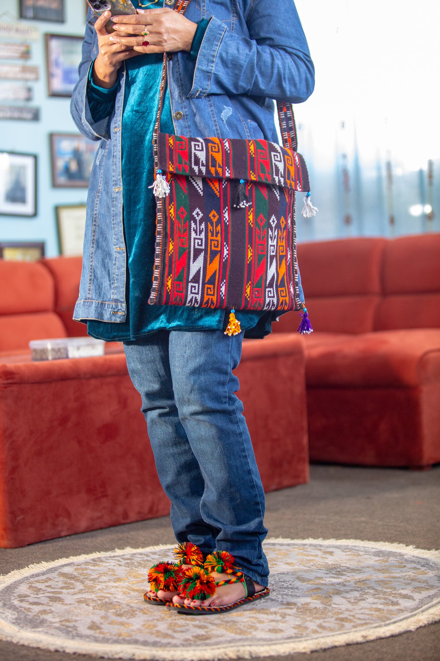 Shoulder bag | Handmade| Balochi | Cross body bag | Traditional