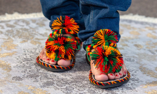 Baluchi Chappal for Women – Handmade Chawat | Traditional footwear = Buy Online in Pakistan