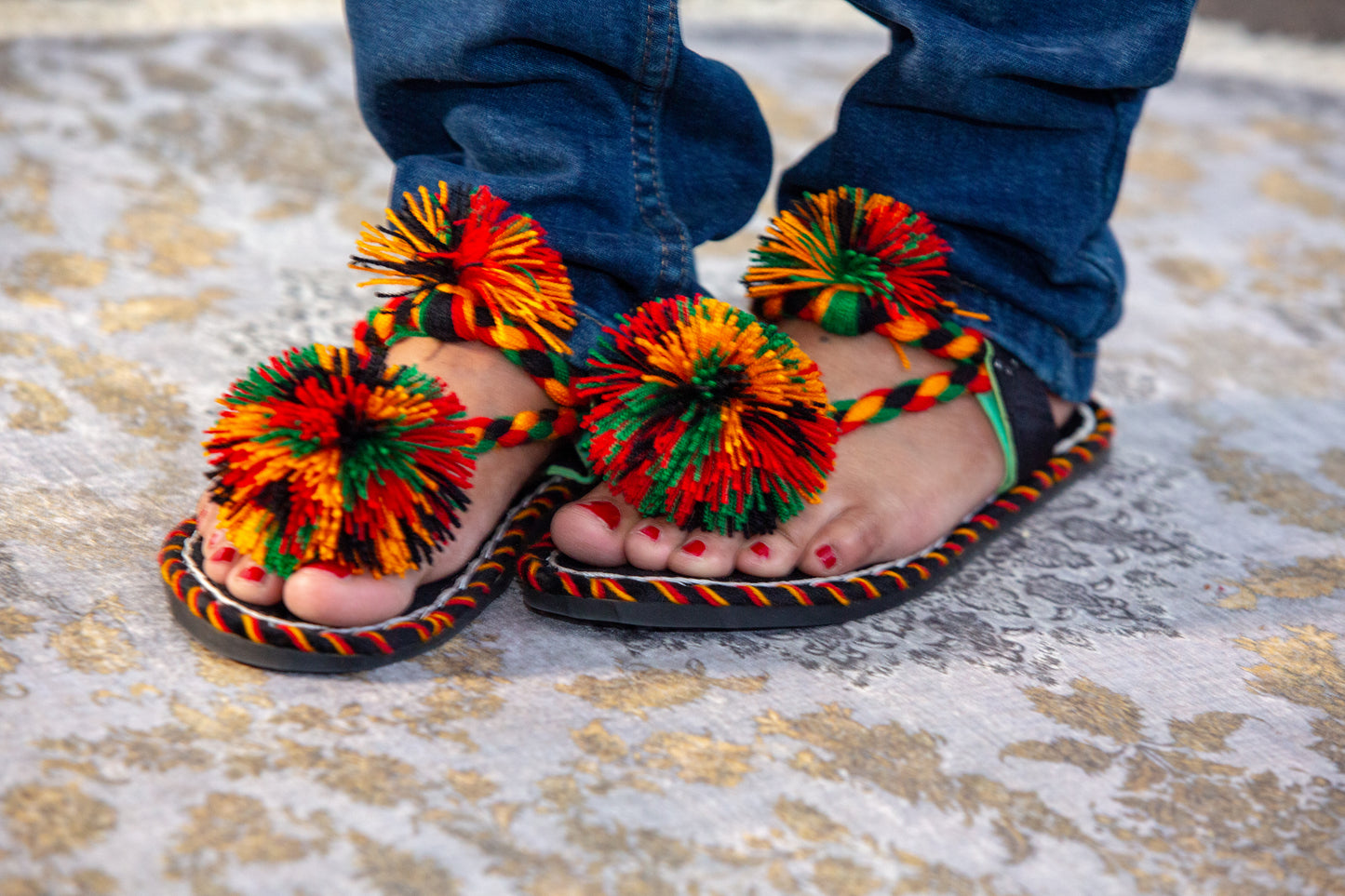 Baluchi Chappal for Women – Handmade Chawat | Traditional footwear = Buy Online in Pakistan